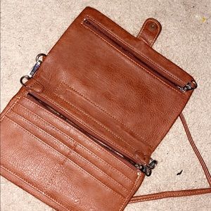 A cute cross body purse